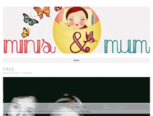 Tablet Screenshot of minisandmum.com